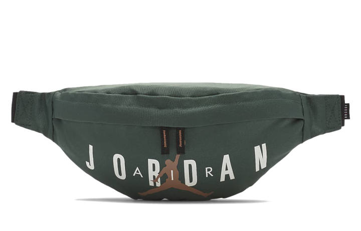 Jordan Jordan Fabric Shoulder Bag, Crossbody Bag, Sling Bag, Fanny Pack Regular Unisex Green