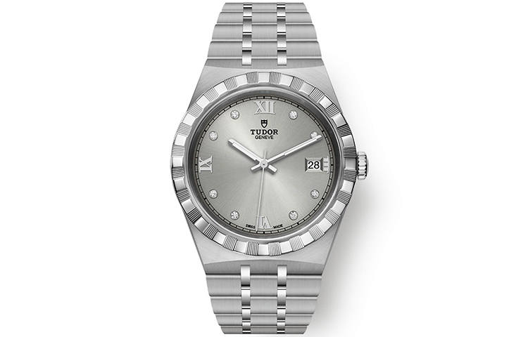 TUDOR Royal Collection Automatic Mechanical Movement Men's Watches Watch 38mm Silver Dial Matte Steel Watch Case