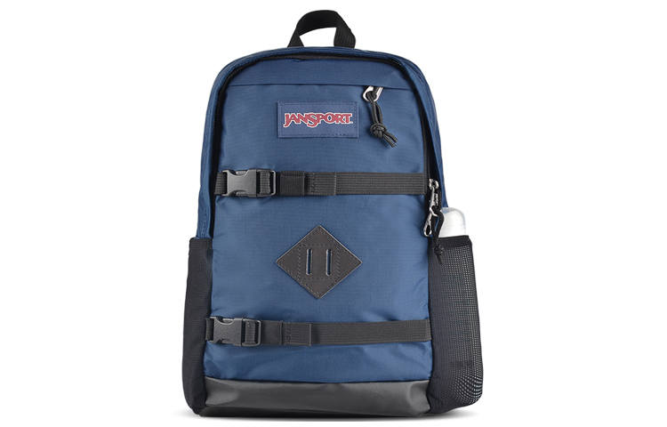 JanSport Nylon Fabric Urban Techwear Backpack Regular Men's Marine Blue