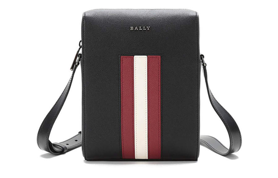 BALLY BALLY Leather Crossbody Bag Men's Black