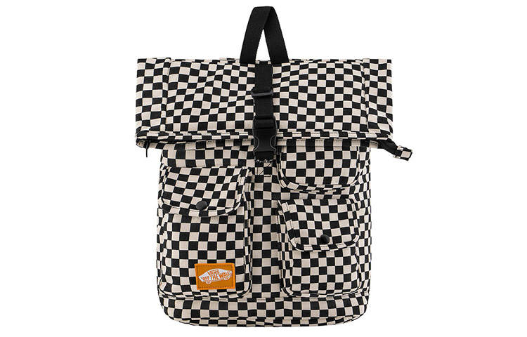 Vans Vans Polyester Backpack Regular Unisex Black White