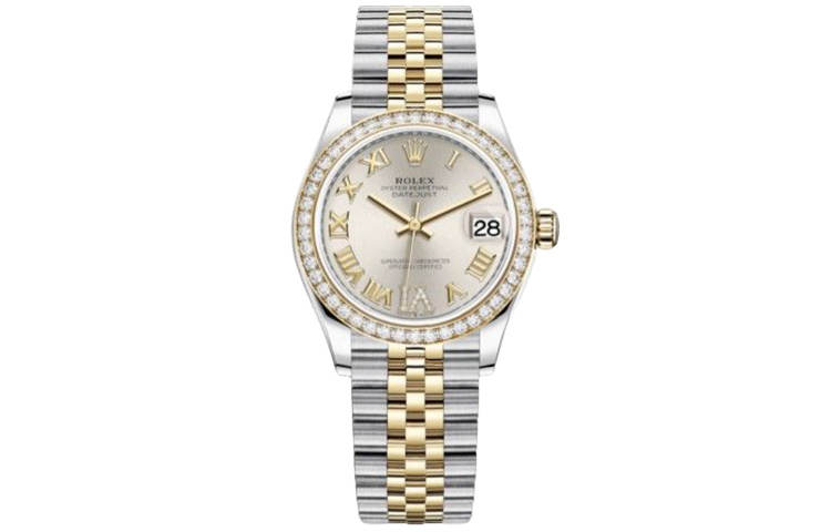 ROLEX ROLEX Automatic Mechanical Movement Women's Watch 31mm Silver Dial