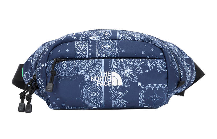 THE NORTH FACE 4.8L Crossbody Bag, Sling Bag, Fanny Pack, Outdoor Bag Polyester With Polyurethane Blue Unisex