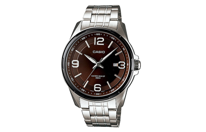 CASIO CASIO Men Standard Series 48mm Coffee Watch MTP-1345AD-5AV