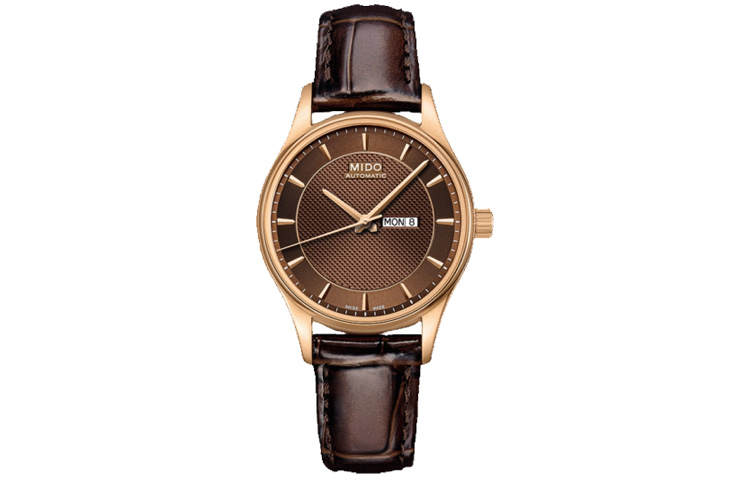 MIDO Brunna Collection Automatic Mechanical Movement Women's Watch 33mm Coffee Watch Dial