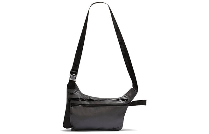 Nike Nike Nylon Fabric Shoulder Bag, Crossbody Bag Regular Unisex Grain Gray