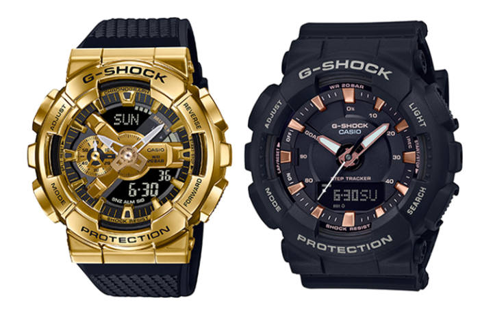 CASIO CASIO Unisex Pair Table Series Gold Watch