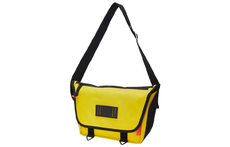 PUMA Polyurethane Messenger Bag, Crossbody Bag Regular Unisex Bright Yellow