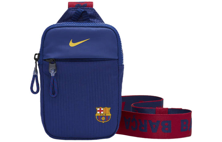 Nike Nike Polyester One Shoulder Crossbody Sling Bag Regular Unisex Blue