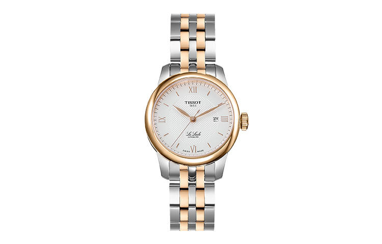 TISSOT Le Locle Collection Automatic Mechanical Movement 30m Waterproof Women's Watch 29mm White Dial