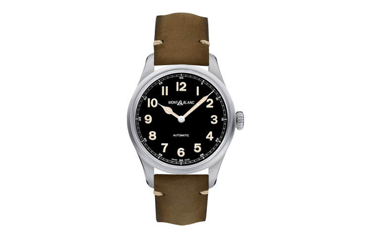 MONTBLANC Automatic Mechanical Movement Men's Watches Watch 40mm Black Dial Stainless Steel Case