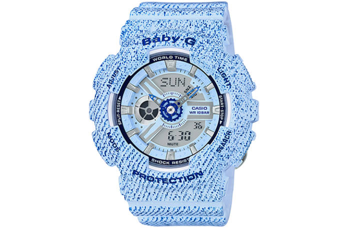 CASIO CASIO Women's BABY-G Blue Watch BA-110DC-2A3