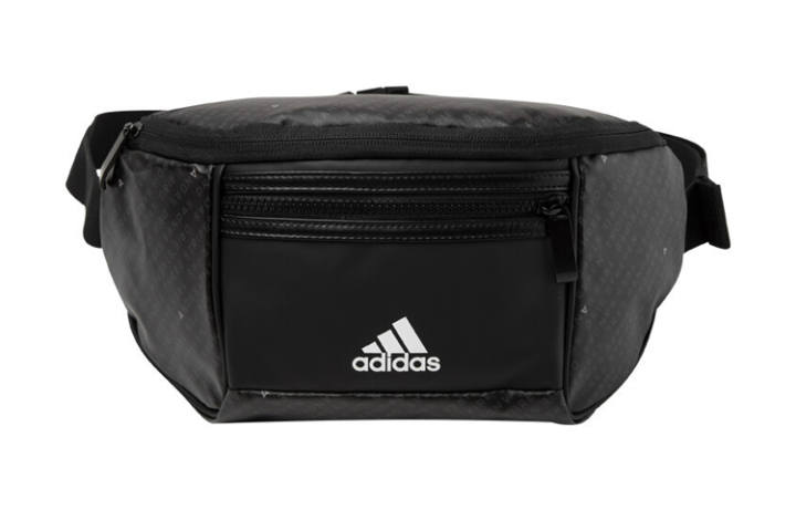 Adidas Adidas Polyurethane Waist Bag Chest Bag Regular Unisex Black