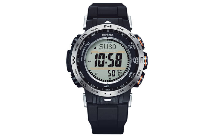CASIO CASIO PRO TREK Collection Digital Display Quartz Movement Watch Men's Watches Gray Dial