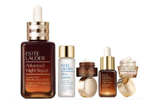 ESTEE LAUDER Small Brown Bottle Set, No. 7 Serums Eye Cream Skincare Sets