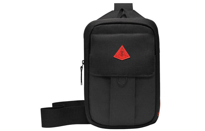 Nike Nike Fabric Crossbody Fanny Pack, Sling Bag Unisex Black