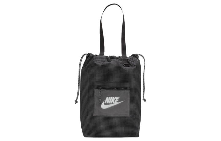 Nike Nike Polyester Tote Bag, Shopping Bag, Handbag, Shoulder Bag Unisex Black