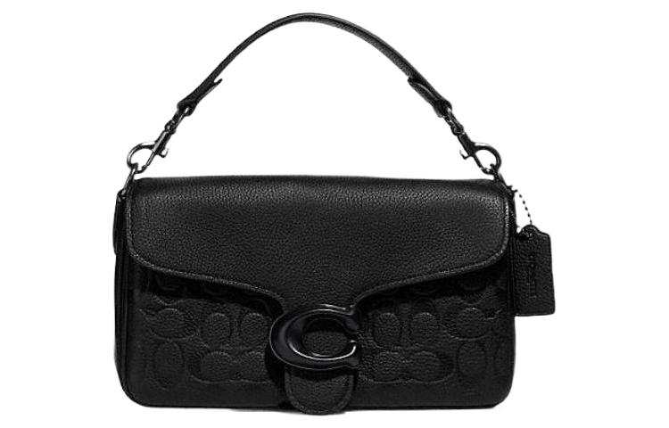 COACH Tabby Leather Dual Purpose Bag, Handbag, Fanny Pack, Crossbody Bag Large Men's Black