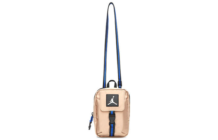 Jordan Jordan Polyester Cell Phone Pouch, Shoulder Bag, Crossbody Bag Mini Unisex Light Umber