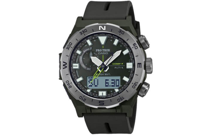 CASIO CASIO Men PRO TREK Green Watch PRW-6800Y-3PR