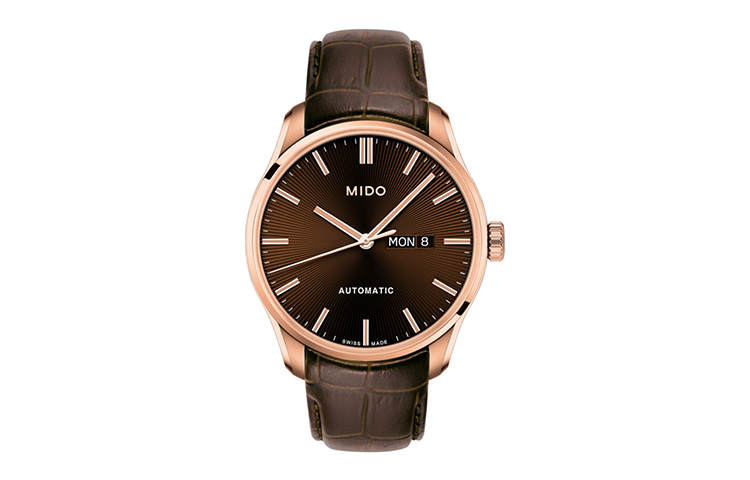 MIDO Brunna Collection Automatic Mechanical Movement Men's Watches Watch 42.5mm Brown Watch Dial