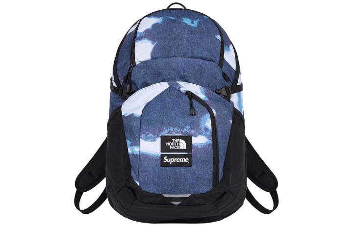 Supreme Supreme The North Face X The North Face Collaboration Denim Backpack Unisex Blue/Brown