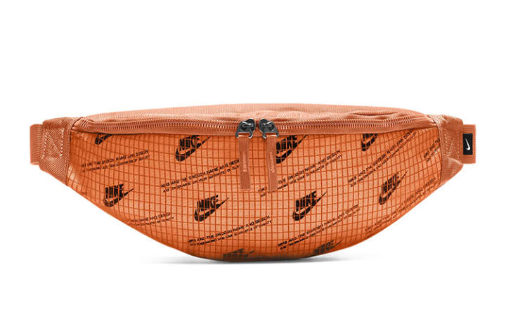 Nike Nike Nylon Fabric Fanny Pack Regular Unisex Orange