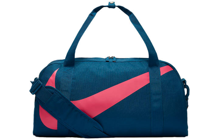 Nike Nike Polyester Portable One Shoulder Travel Bag, Gym Bag Regular Unisex Marine Blue