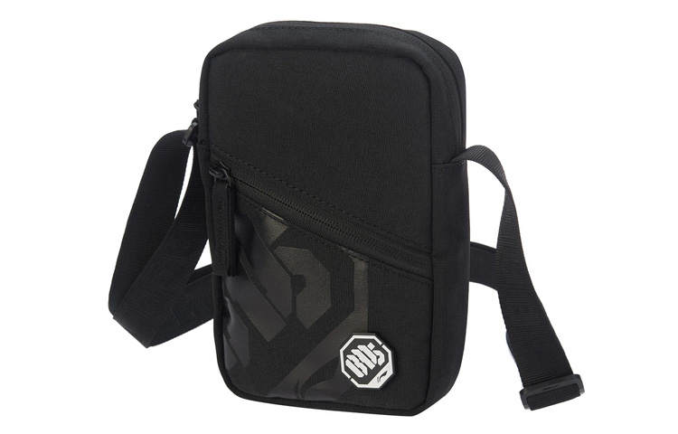 Li-Ning Li Ning Fabric Shoulder Bag, Crossbody Bag Regular Unisex Black