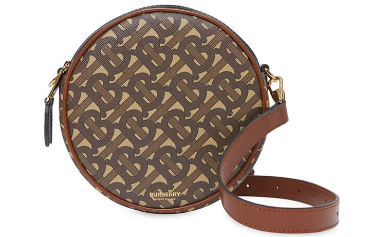 Burberry Burberry Cotton Crossbody Bag, Handbag Unisex Brown