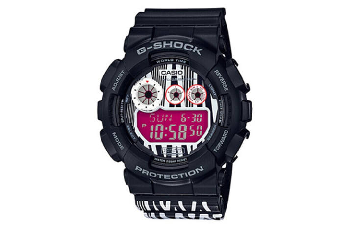 CASIO CASIO G SHOCK Quartz Movement Resin Strap Watch Men's Watches Pink Watch Dial