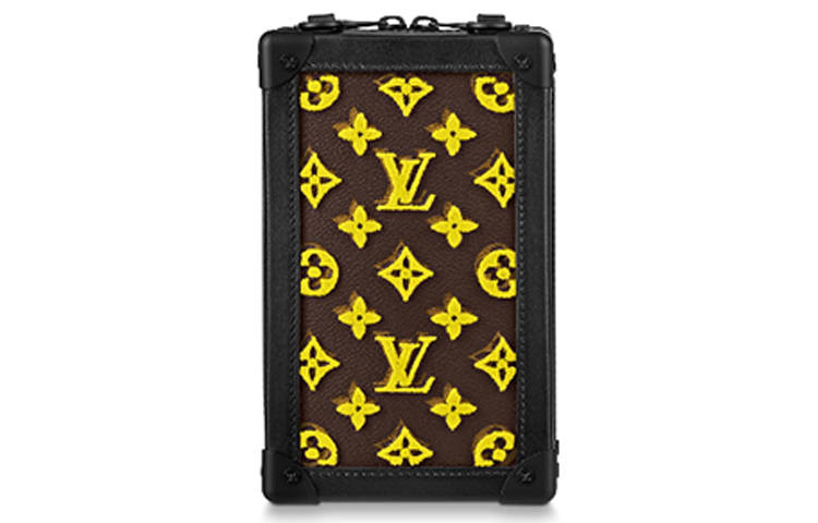 LOUIS VUITTON LOUIS VUITTON Vertical Soft Trunk Monogram Tuffetage Yellow
