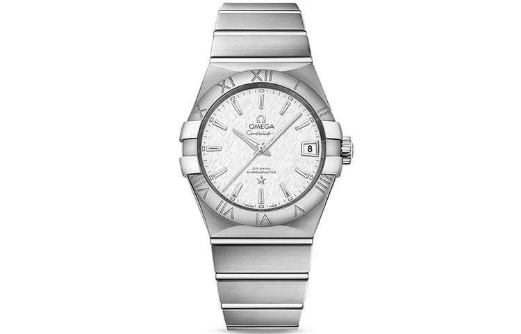 OMEGA Constellation Collection Zodiac Watch Automatic Mechanical Movement Men's Watches Watch 38mm Silver Dial