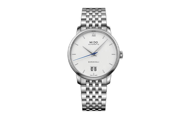 MIDO MIDO Baroncelli Automatic Mechanical Movement Men's Watches Watch 40mm White Dial