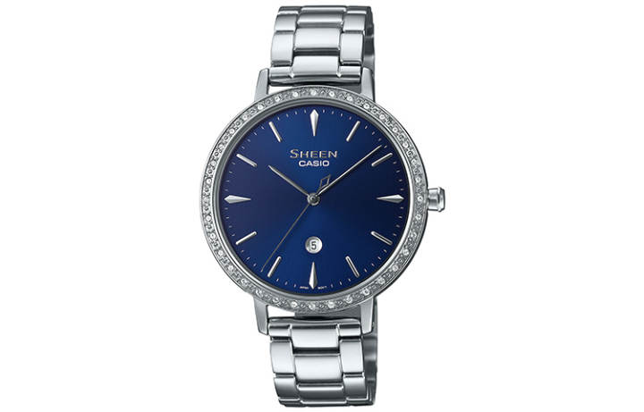 CASIO CASIO Women's SHEEN Blue Watch SHE-4535D-2AU