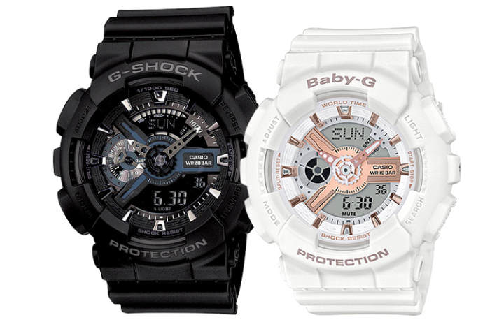 CASIO CASIO Unisex Pair Table Series Black Watch
