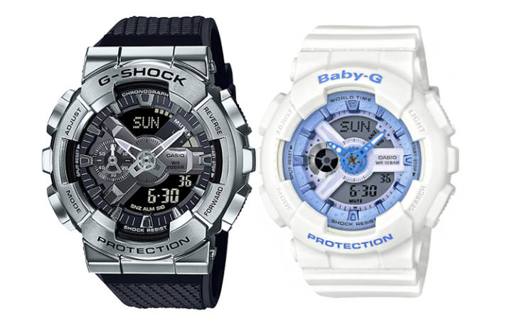 CASIO CASIO Unisex Pair Table Series Black Watch