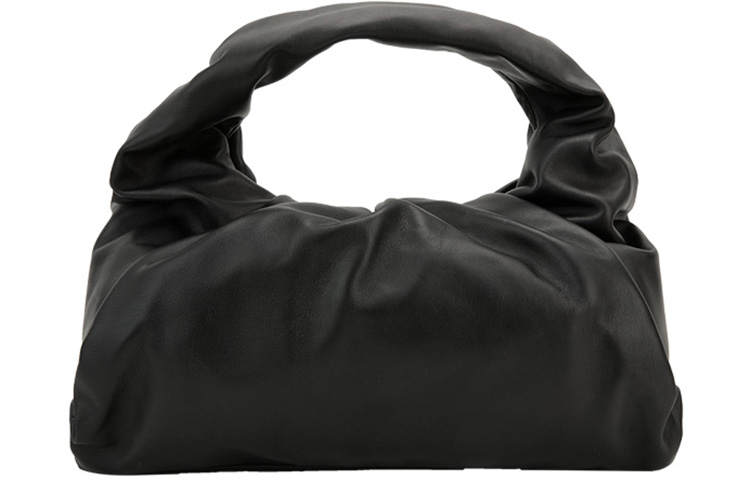 Bottega Veneta Cow Leather Shoulder Bag Regular Women's Black