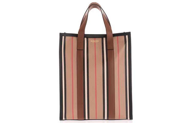 Burberry Canvas Handbag, Canvas Bag Women's Brown