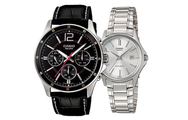 CASIO CASIO Unisex Pair Table Series Black Watch