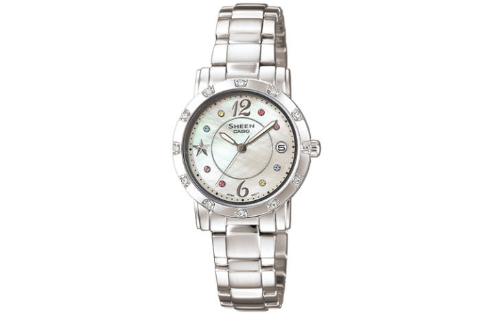 CASIO CASIO Women's SHEEN White Watch SHN-4020DP-7A