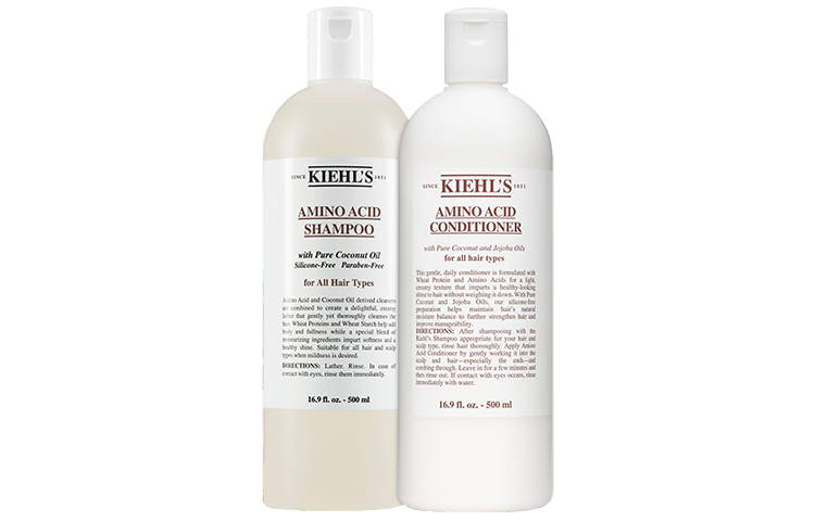 Kiehl's Amino Coconut Fragrance Shampoo & Conditioner Sets Volumizing And Fluffing Up Frizz Control Two Piece Set