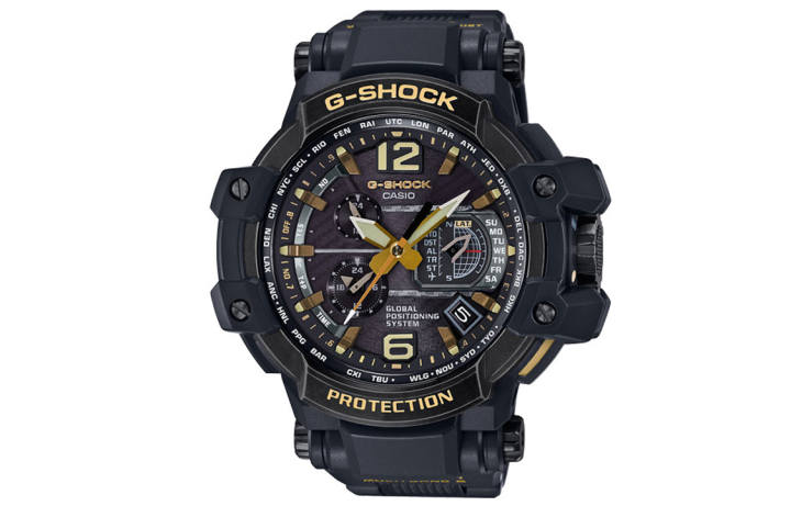 CASIO CASIO MASTER Of G AIR Solar Quartz Movement Watch Men's Watches Black Dial