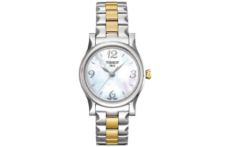 TISSOT Classic Collection Quartz Movement Women's Watch 28mm White Dial Stainless Steel Case