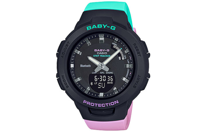 CASIO CASIO Women's BABY-G Black Watch BSA-B100MT-1A
