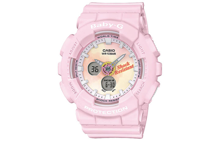 CASIO CASIO Women's BABY-G Red Watch BA-120TG-4A