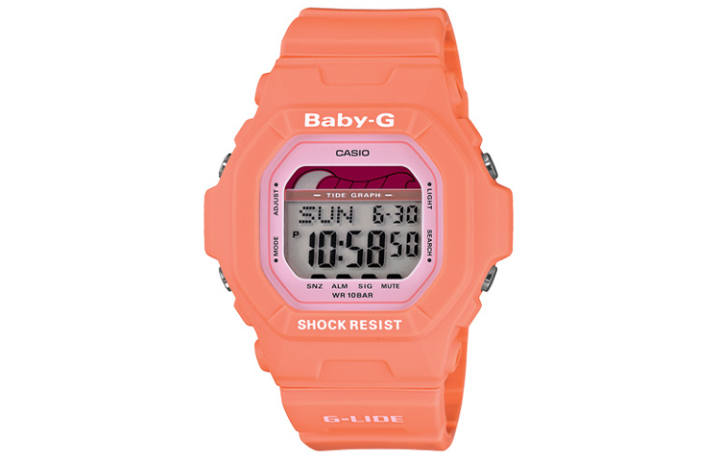 CASIO CASIO Women's BABY-G Orange Watch BLX-5600-4