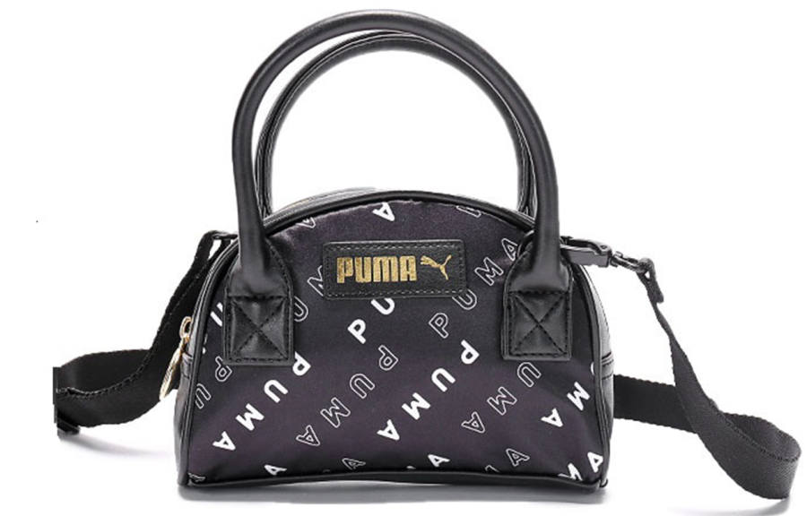 PUMA Artificial Leather Shoulder Bag, Crossbody Bag, Handbag Regular Unisex Black