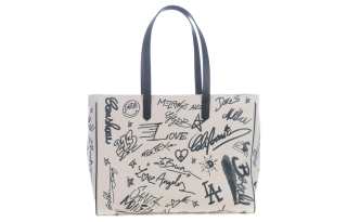 Golden Goose Calfskin With Canvas Bag, Shoulder Bag, Crossbody Bag, Handbag Women's White