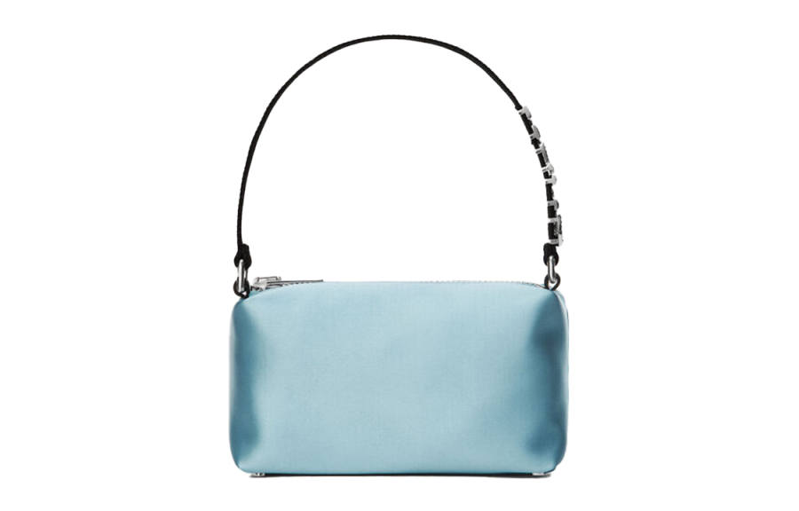 Alexander Wang Heiress Polyester Nylon Shoulder Bag, Handbag Clutch Medium Women's Blue